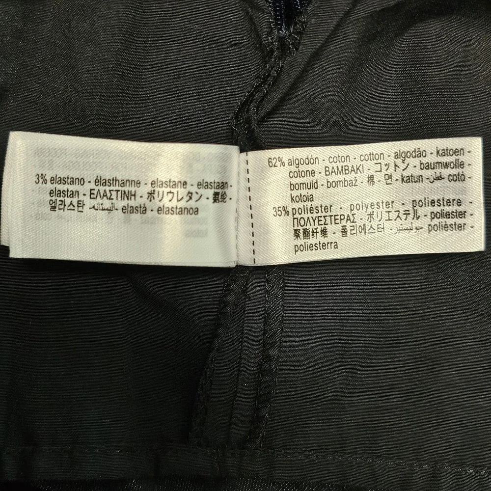 Zara pleated denim